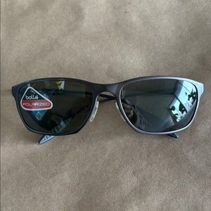 VINTAGE BOLLÉ - Hampton 10811 Polarized Sunglasses with Gunmetal Frames - NWT